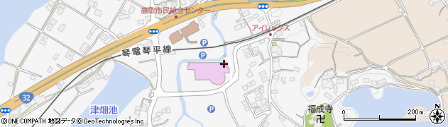 香川県丸亀市綾歌町栗熊西1677周辺の地図