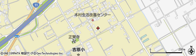 香川県善通寺市吉原町335-1周辺の地図