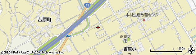 香川県善通寺市吉原町2837周辺の地図