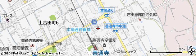 香川県善通寺市上吉田町510周辺の地図