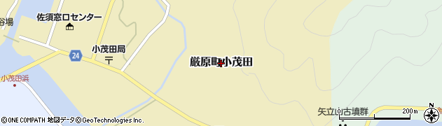 長崎県対馬市厳原町小茂田周辺の地図