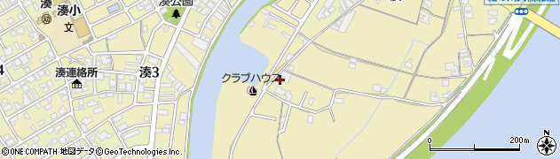 和歌山県和歌山市湊1819-7周辺の地図