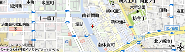 シャリエ和歌山壱番館管理事務所周辺の地図