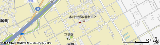 香川県善通寺市吉原町353周辺の地図