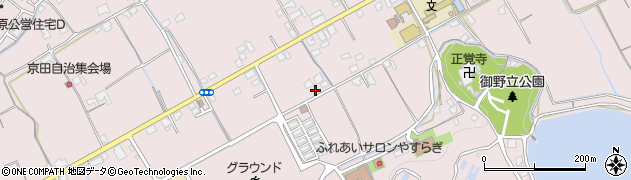 香川県善通寺市与北町2084周辺の地図