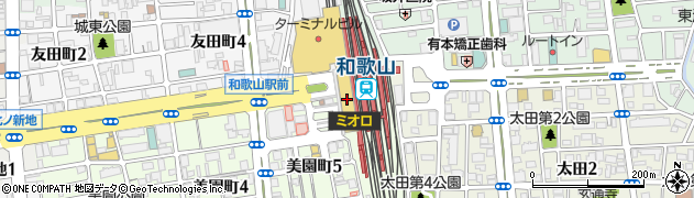 リフレッシュサロンラフィネ和歌山ＭＩＯ店周辺の地図