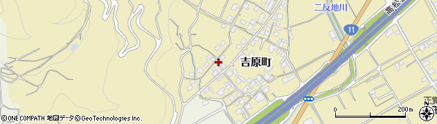 香川県善通寺市吉原町2634周辺の地図
