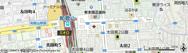 アイネイル　和歌山店周辺の地図