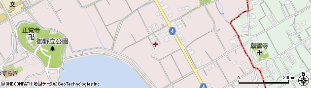 香川県善通寺市与北町397周辺の地図
