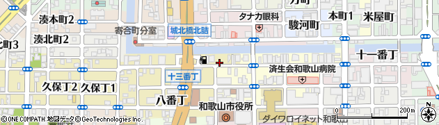 和歌山県和歌山市十三番丁23周辺の地図