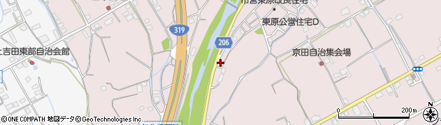 香川県善通寺市与北町2889周辺の地図