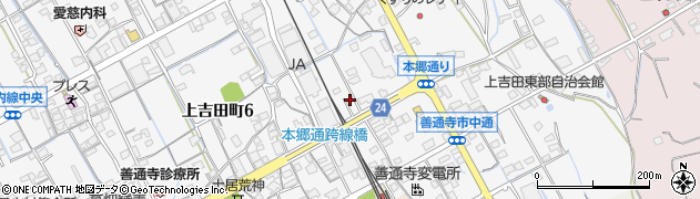 香川県善通寺市上吉田町495周辺の地図
