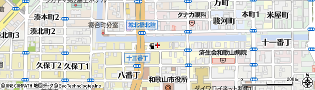 和歌山県和歌山市十三番丁20周辺の地図