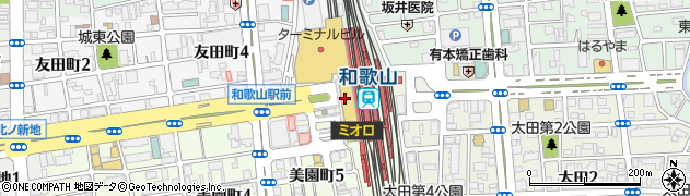 和歌山中華そば　丸美商店周辺の地図