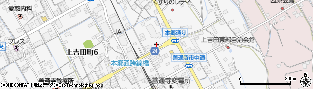 香川県善通寺市上吉田町509周辺の地図
