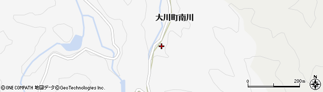 香川県さぬき市大川町南川1377周辺の地図