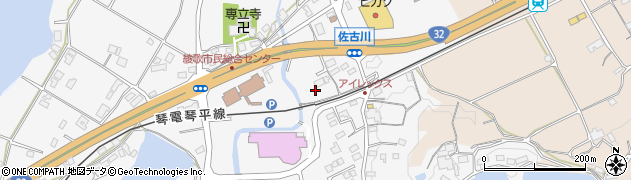 香川県丸亀市綾歌町栗熊西1611周辺の地図
