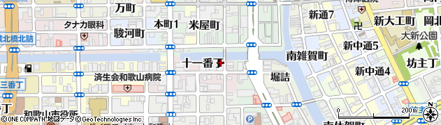 銀平 本店周辺の地図