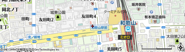 セコム株式会社　テクノ事業本部和歌山支所周辺の地図