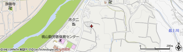和歌山県紀の川市桃山町調月353周辺の地図