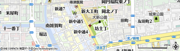 和歌山東警察署大新交番周辺の地図