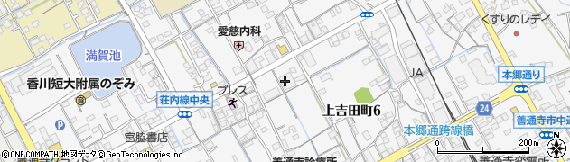 香川県農業協同組合　善通寺産直ふれあい市周辺の地図
