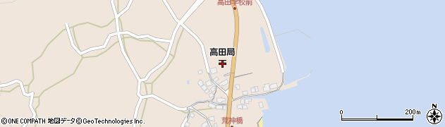 高田郵便局周辺の地図