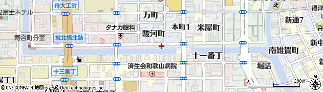 和歌山県身体障害者総合福祉会館周辺の地図