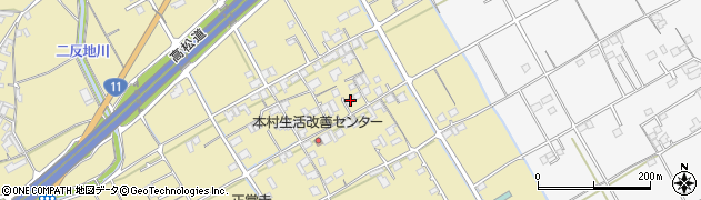 香川県善通寺市吉原町259周辺の地図