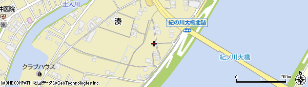 和歌山県和歌山市湊1687周辺の地図