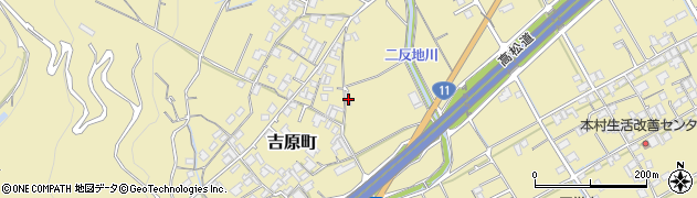 香川県善通寺市吉原町2729周辺の地図