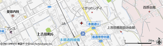 香川県善通寺市上吉田町504周辺の地図