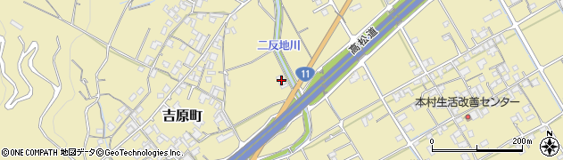香川県善通寺市吉原町2723周辺の地図