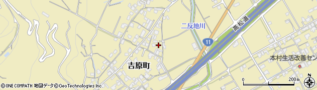 香川県善通寺市吉原町2700周辺の地図