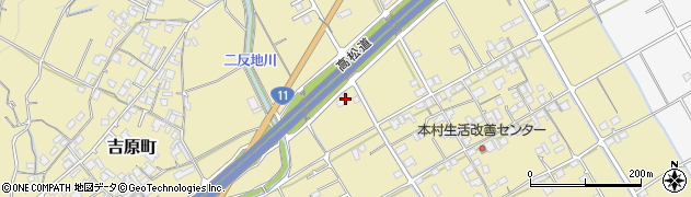 香川県善通寺市吉原町2861周辺の地図