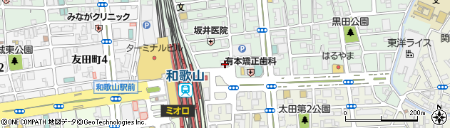 株式会社エヌ・ティ・ティ・ドコモ　関西支社・和歌山支店周辺の地図