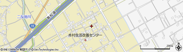 香川県善通寺市吉原町263周辺の地図