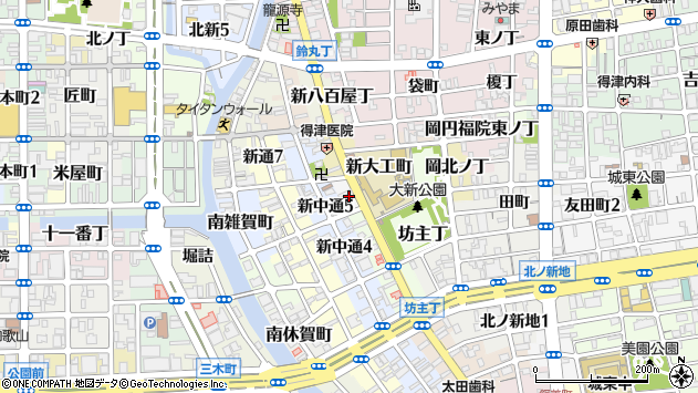 〒640-8373 和歌山県和歌山市木挽丁の地図