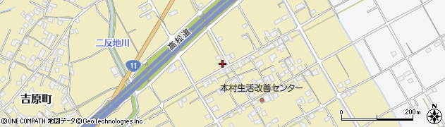 香川県善通寺市吉原町215周辺の地図