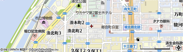和歌山県和歌山市湊本町1丁目周辺の地図