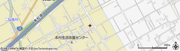 香川県善通寺市吉原町277周辺の地図