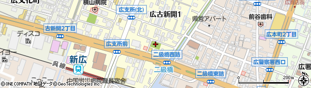 弥生新開第2公園周辺の地図