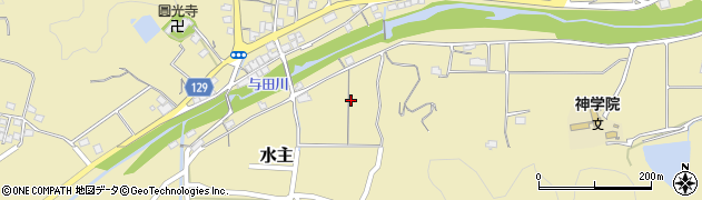 香川県東かがわ市水主561周辺の地図