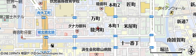 株式会社駿河屋　本社周辺の地図