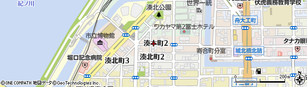 和歌山県和歌山市湊本町2丁目周辺の地図