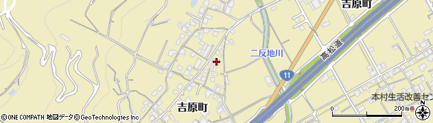 香川県善通寺市吉原町2705周辺の地図