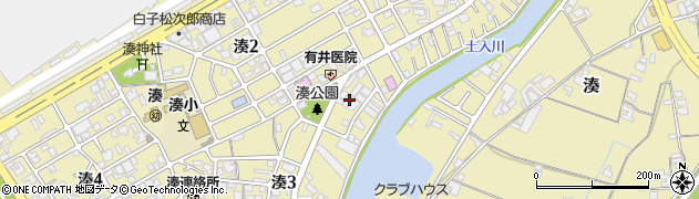和歌山県和歌山市湊3丁目2周辺の地図