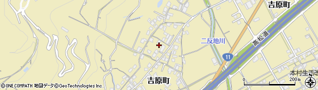 香川県善通寺市吉原町2662周辺の地図