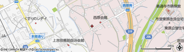 香川県善通寺市与北町3122周辺の地図