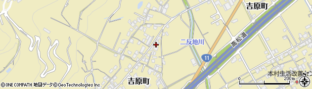 香川県善通寺市吉原町2706周辺の地図